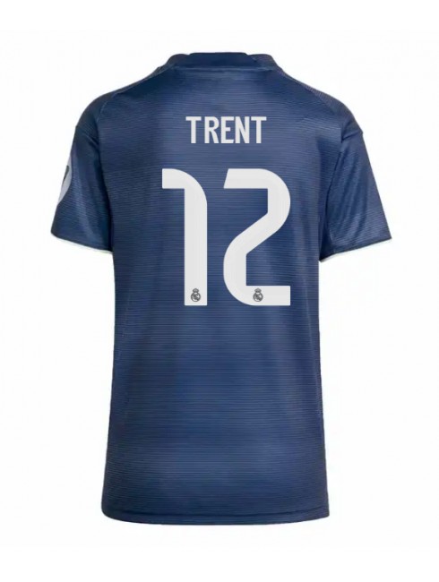 Zenske Futbalové oblečenie Real Madrid Alexander-Arnold #12 2025-26 Krátky Rukáv - Preč Zenske Futbalové oblečenie Real Madrid Alexander-Arnold #12 2025-26 Krátky Rukáv - Preč